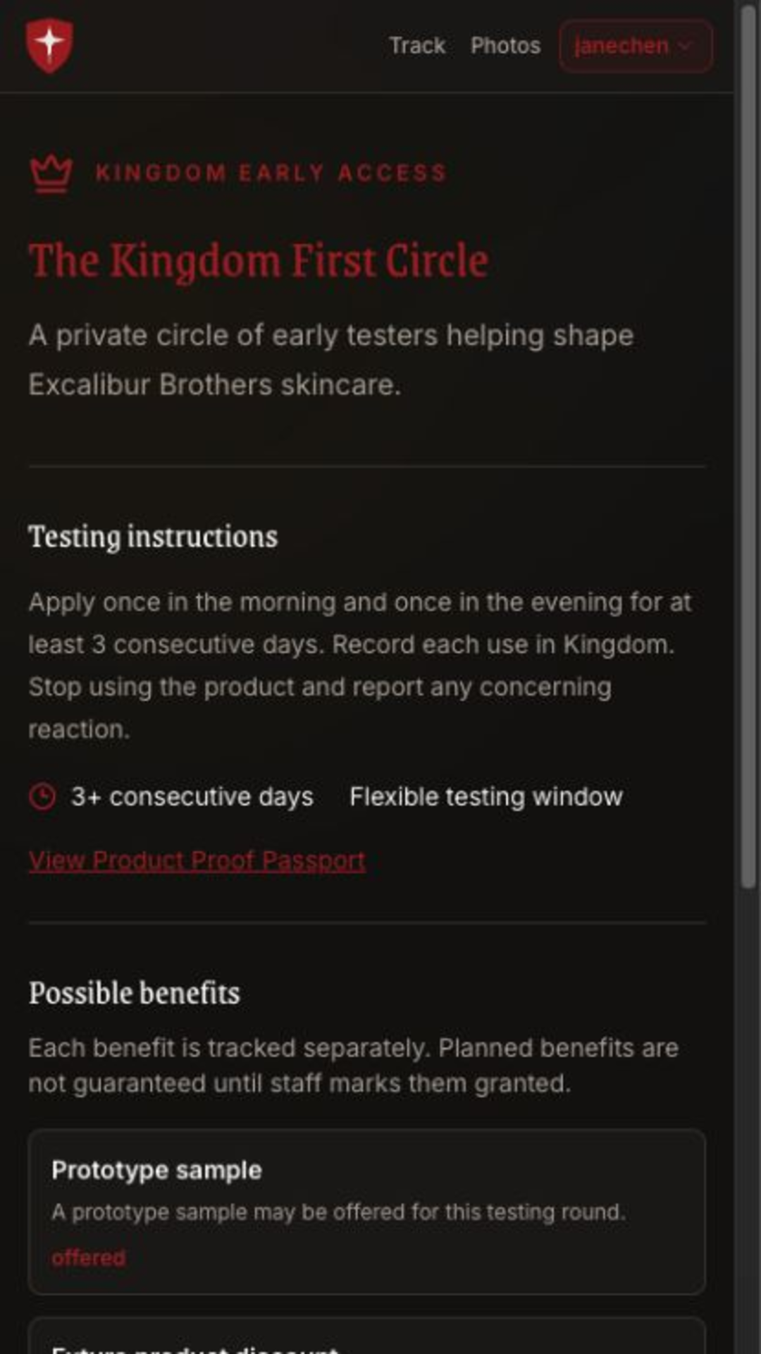 Enter the First Circle screen in Kingdom