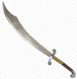 45" Massive Mountain Warrior Scimitar Sword with Stainless Steel Blade & Sheath 
