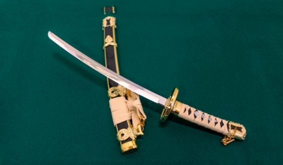 NodachiOdachi Samurai Decorative Great Sword Replica with Scabbard