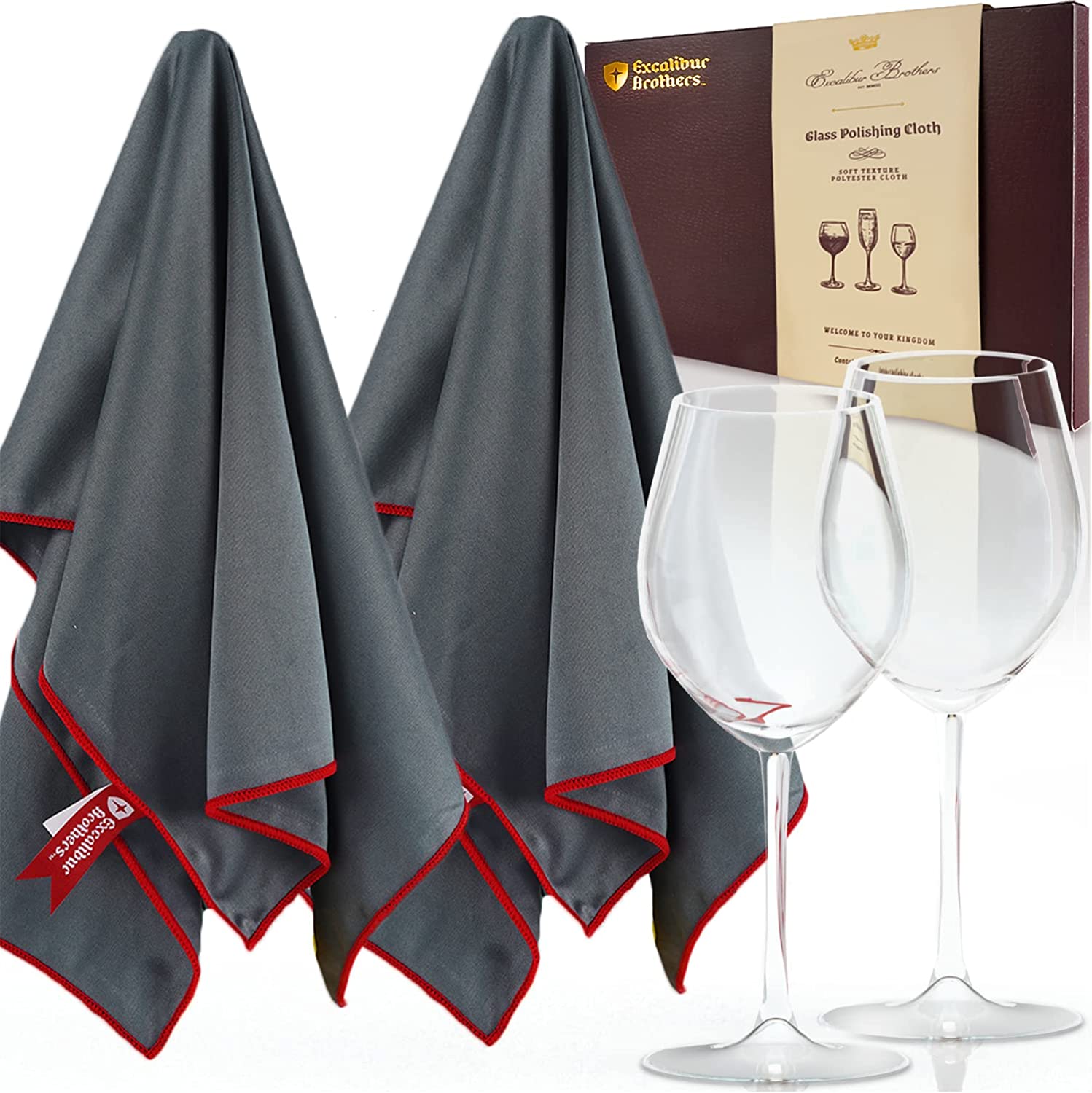 Featured image for “Excalibur Brothers Launches First Product On Amazon: Wine Polishing Cloth”